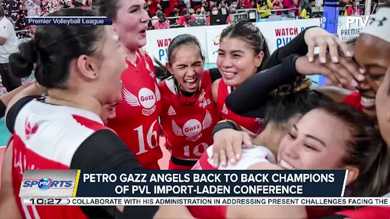 Petro Gazz Angels back to back champions of PVL import-laden conference