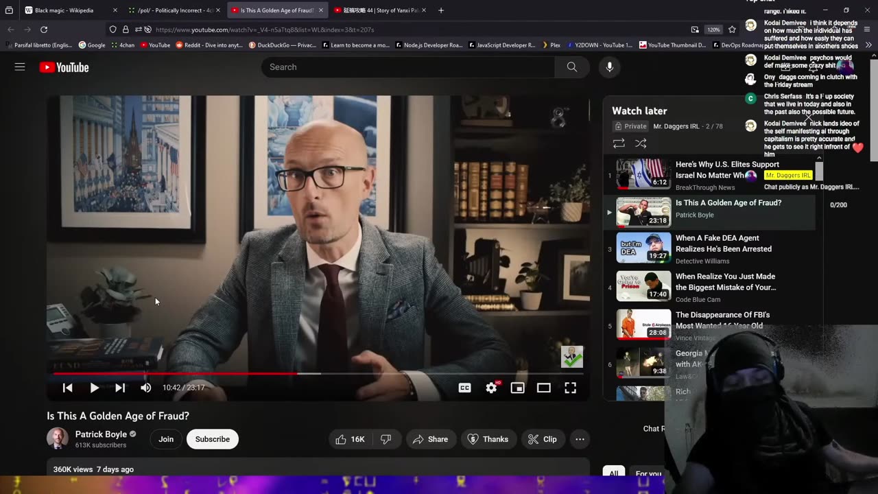 Watching Golden Age of Fraud
