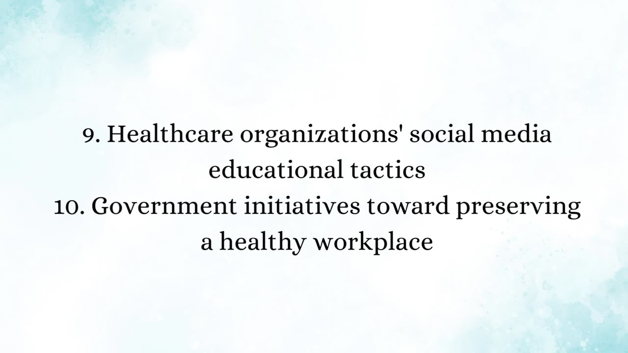 Qualitative Nursing Research topics for students