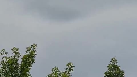Rare Cloud Formation Captured in St. Catharines, Ontario 02-06-24| Rara Formación de Nube