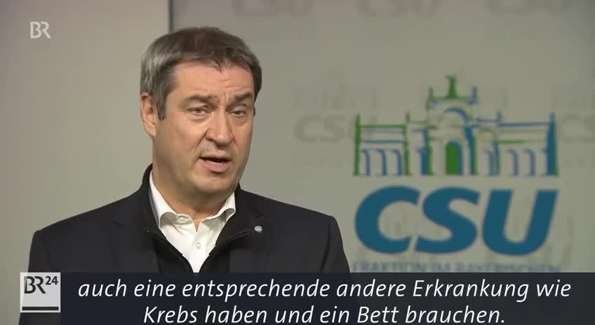 Ministerpräsident Dr. Markus Söder ordnet bayernweiten Katastrophenfall an