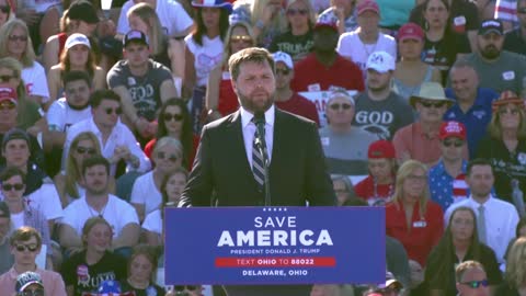 J.D. Vance Remarks at Save America Rally in Delaware, OH - 4/23/22