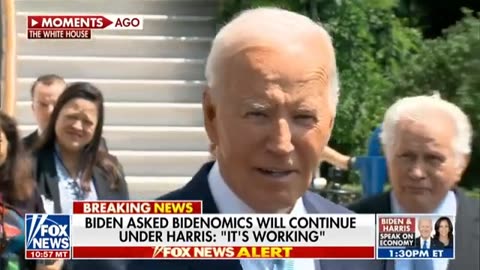 Biden takes questions as he departs White House