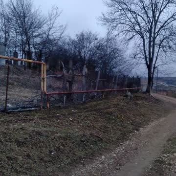 graves in the village