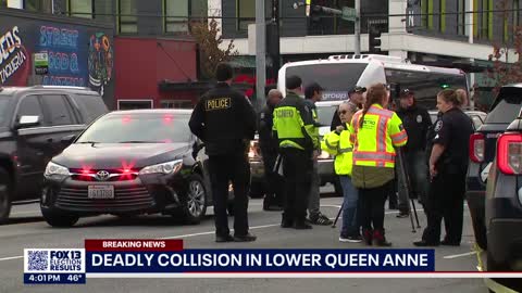 Pedestrian hit, killed by bus in Seattle's Queen Anne neighborhood