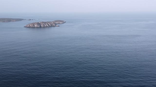 Still water.