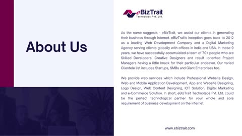 Leading Web and Mobile Development Company in California