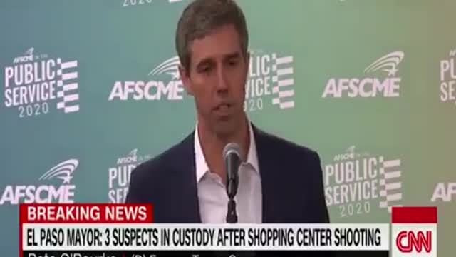 Congressman O’ Rourke Laughing About The Fake Walmart Shooting Footage 2019 (Psychological "Duping Delight" Deception Example)