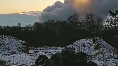 HIMARs launch on Russian positions in Ukraine