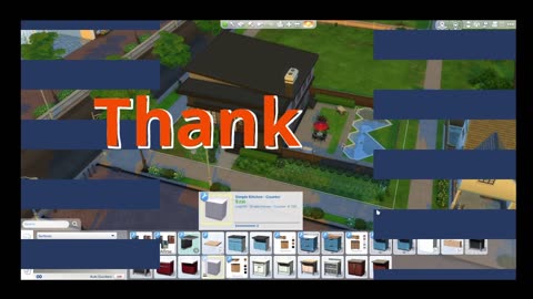 My Sims house with CC