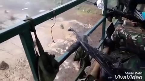 How some armies train with live fire