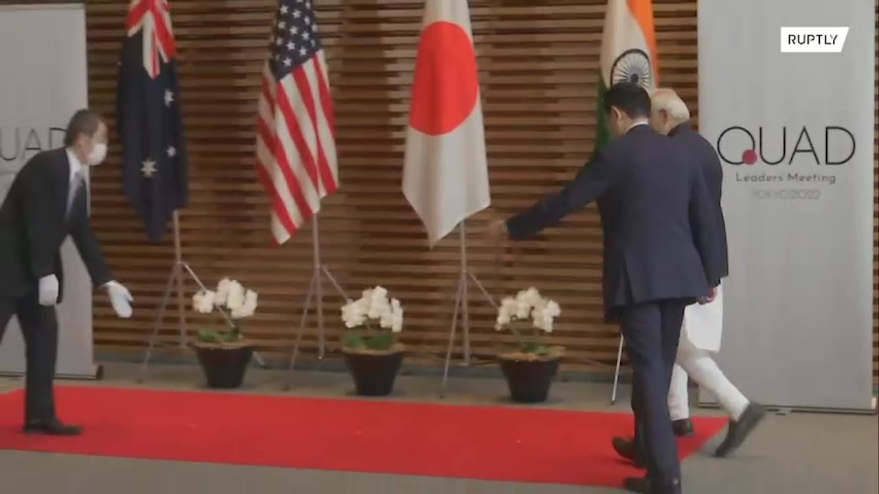 Leaders of Japan, US, India and Australia arrive in Tokyo for the Quad summit