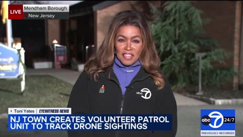 ABC News looking at a Star during the drone hysteria