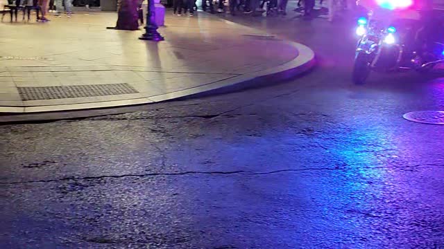 parade in New Orleans on Canal Street
