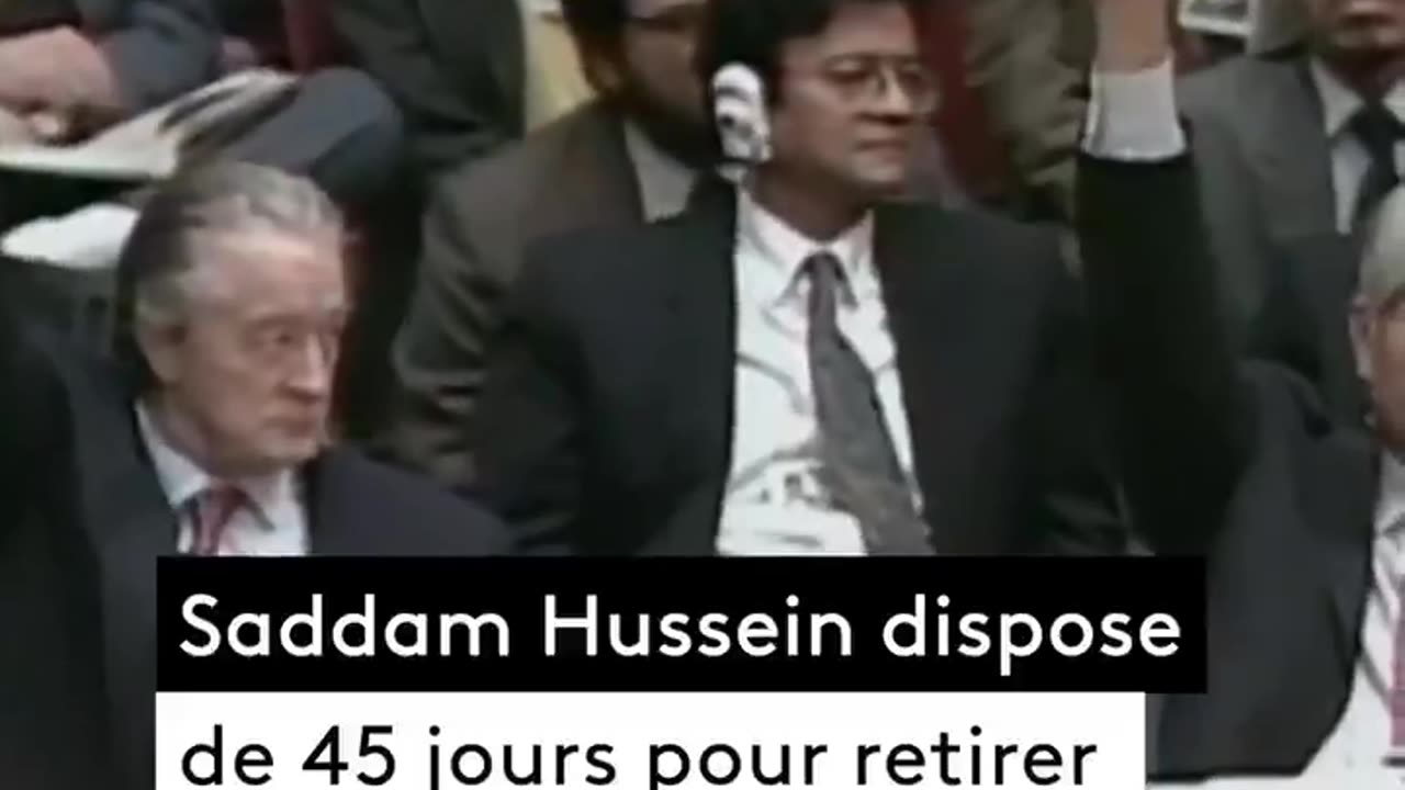 🔴 Jean-Pierre Chevènement a bien montré les mensonges la manipulation de la guerre en Irak