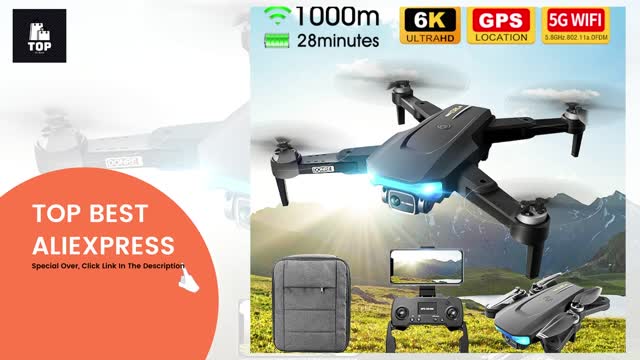 2021 New H6 Mini Drone 4k HD Drone With Dual Camera FPV WiFi