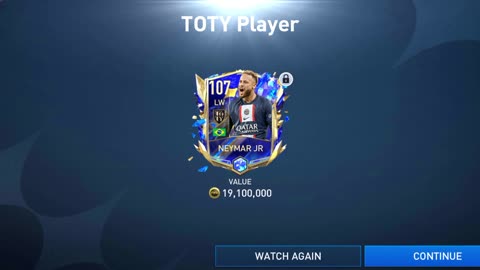 I got Neymar Jr in FIFA 22