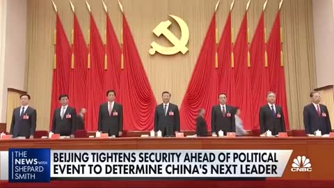 Beijing tightens security ahead of political event to determine China's next leader