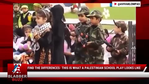 Find The Differences- This Is What A Palestinian School Play Looks Like
