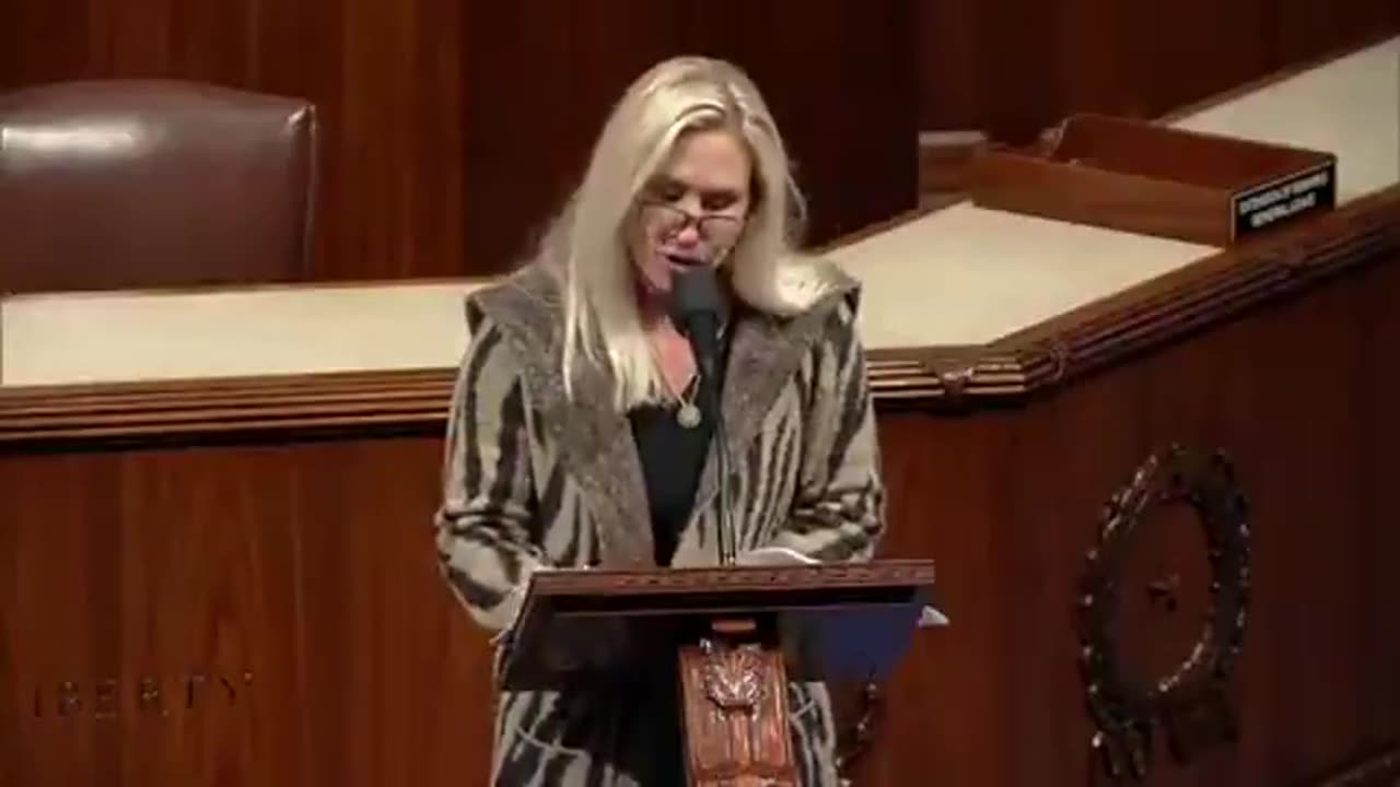 Marjorie Taylor Greene - Impeaching Sec Mayorkis Over Open Borders