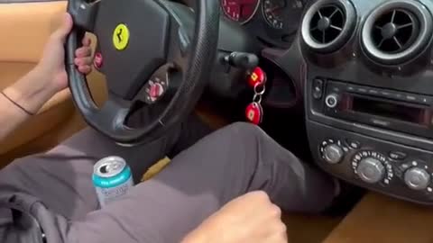 Ferrari driving