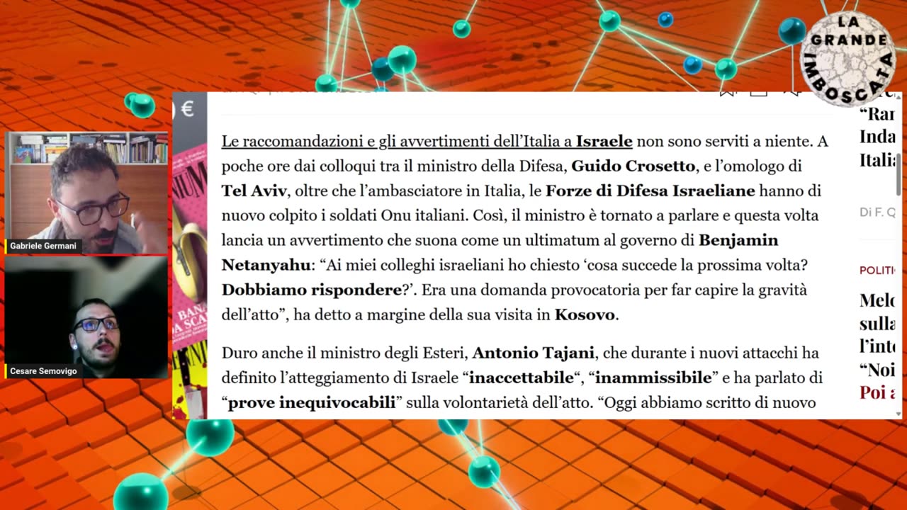 Italia e Medio Oriente: siamo una COLONIA? - con Cesare Semovigo