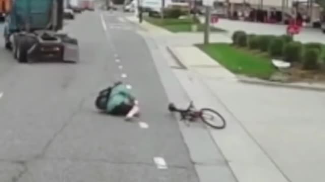 Truck Hits Biker car crash compilation,car crashes