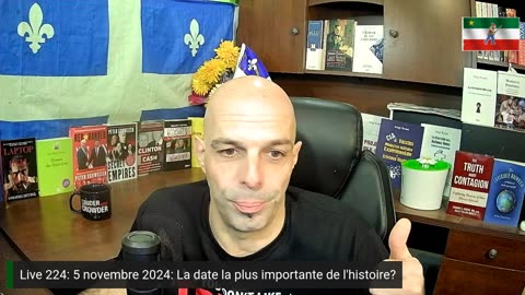 Live 224: 5 novembre 2024: Date la plus importante de l'histoire?