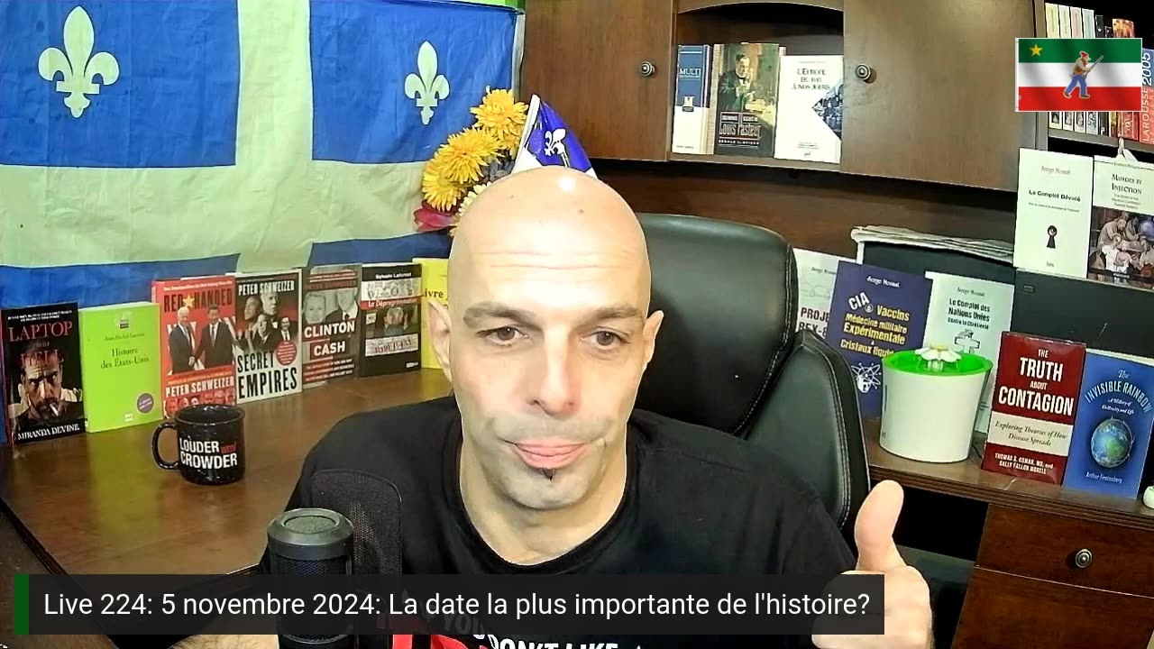 Live 224: 5 novembre 2024: Date la plus importante de l'histoire?