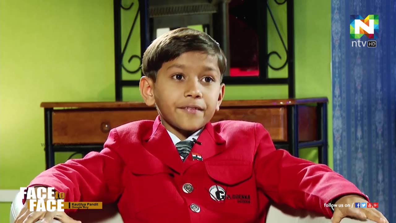 Kautilya Pandit - Face to Face - India's Google Boy - ntvHD