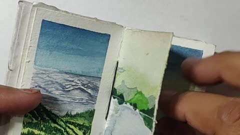 Watercolor mini journal review