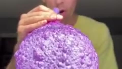 Super Satisfying Balloon!!🤩