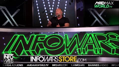 The Alex Jones Emergency Broadcast in Full HD for April 13, 2024.