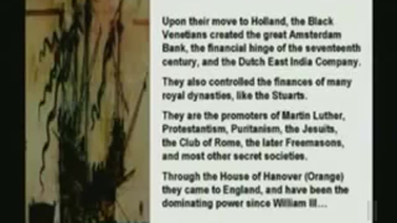 Venetian Black Nobility Conspiracy Michael Tsarion Pt1