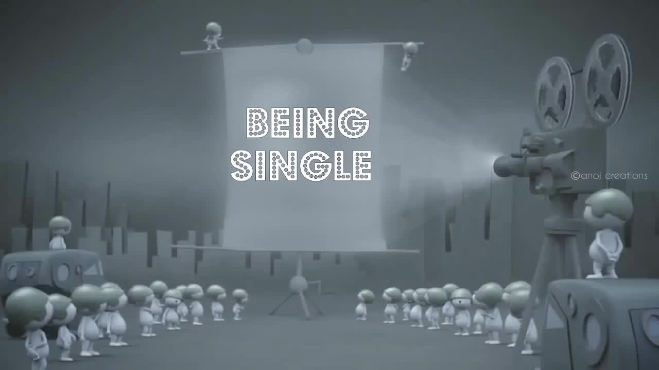 Single Whatsapp Status New 2021 _ Being Single _ Anoj Creations _ #SWS2