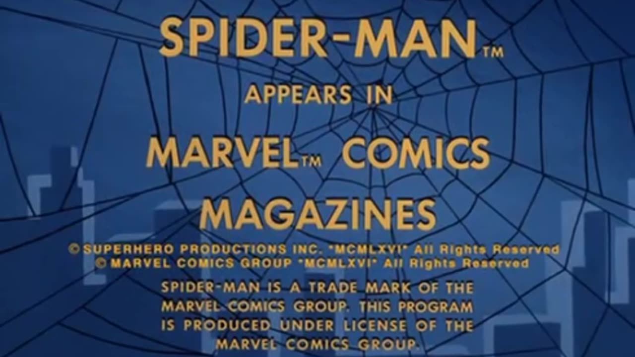 01 - Homem Aranha 1967 - Homem aranha abaixo de zero