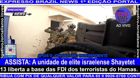 ASSISTA: A unidade de elite israelense Shayetet em Ação.