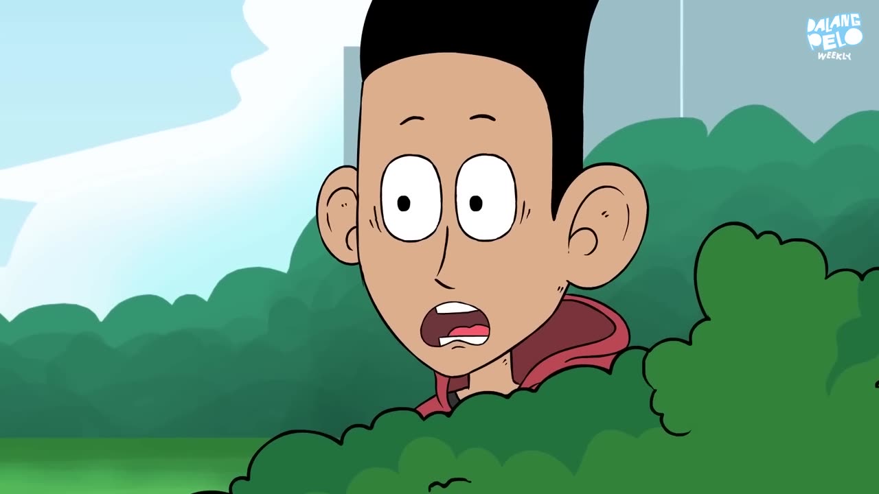 funny animation: acil smoking