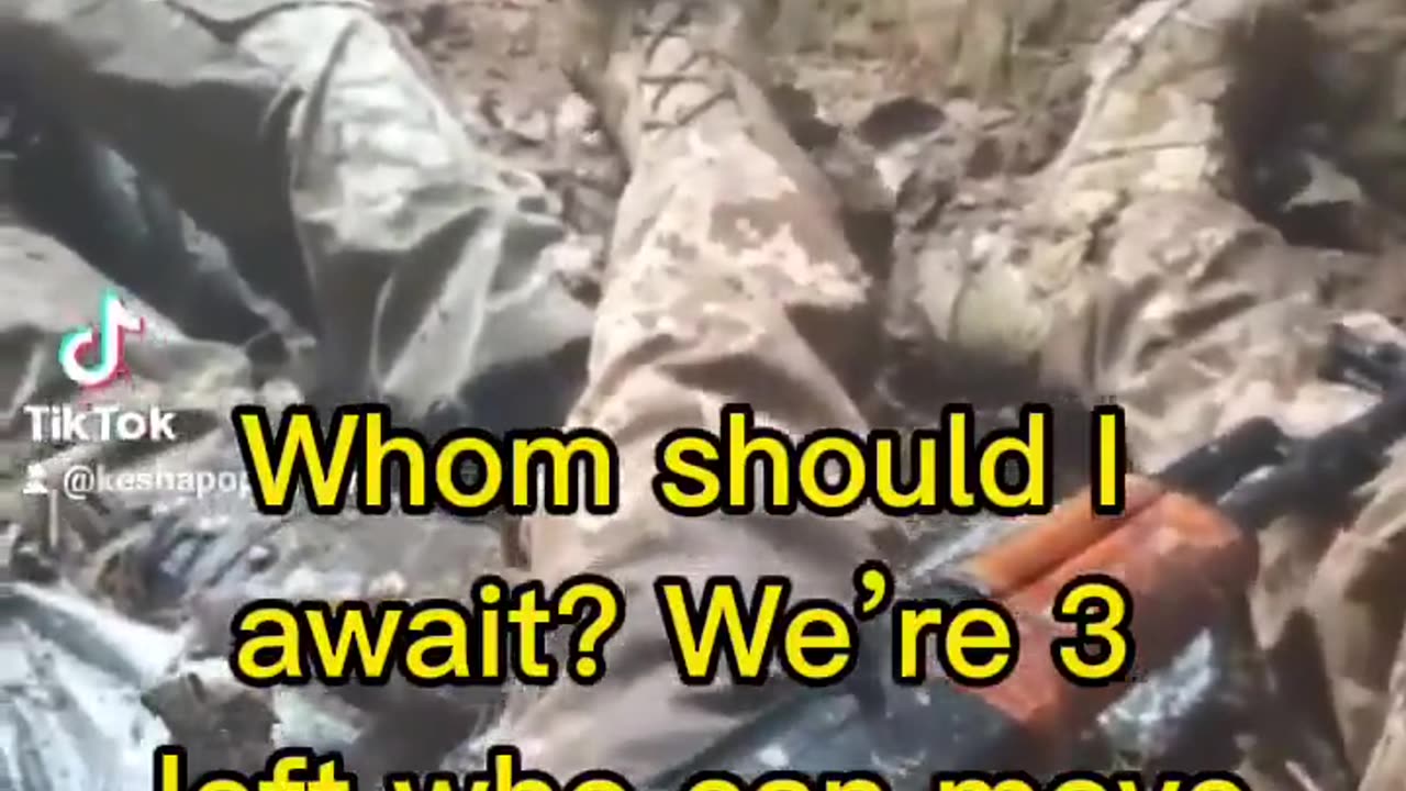 "GET THE **** OUT OF THERE!" A mobilised Ukrainian woman is abandoned on the front line