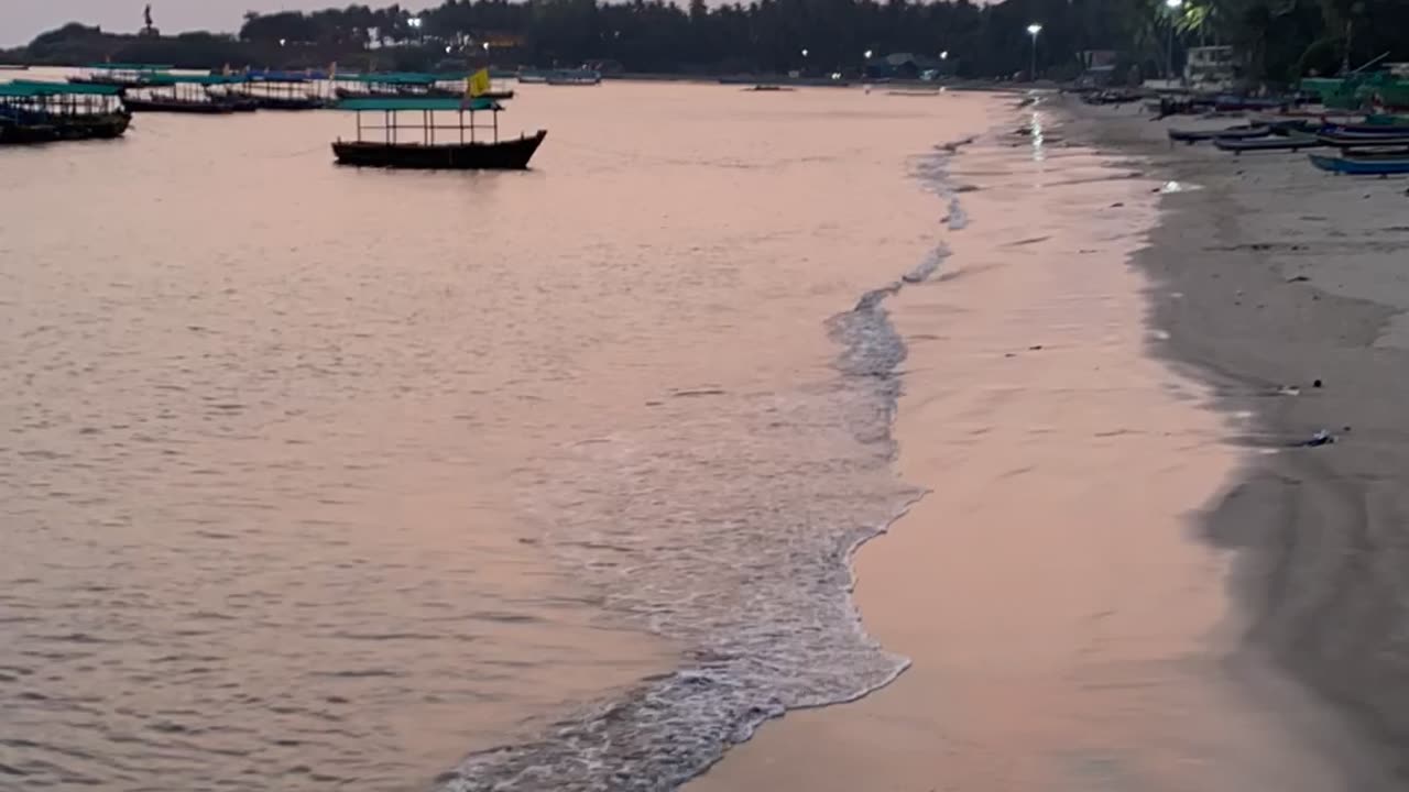 Evening at the beach