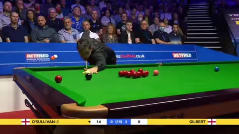 Ronnie O'Sullivan's 1155th career century was a peach...