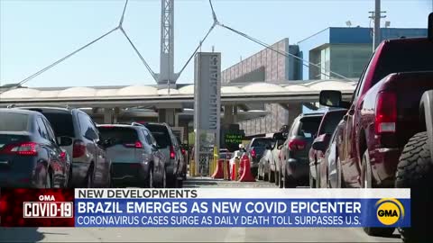 Brazil surpasses US as new epicenter of COVID cases l ABC News