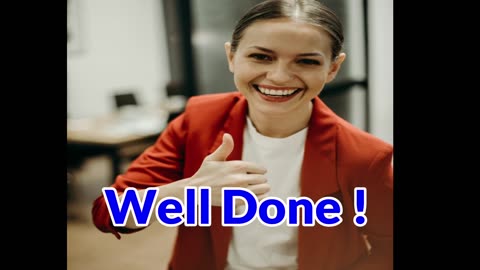 WELL DONE! (Sound Effect)