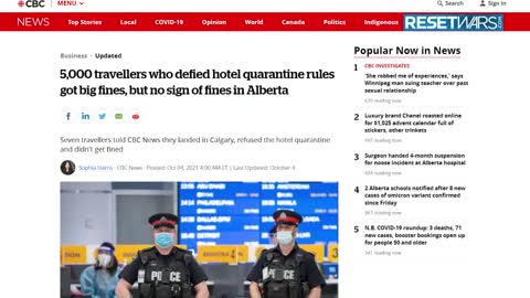 Creepy Footage Of Canadian Covid Concentration Camp Goes Viral