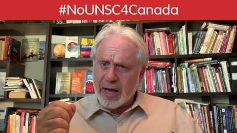 #NoUNSC4Canada - #UNSCelections - #ElectionsCSNU - Arnold August, Montréal