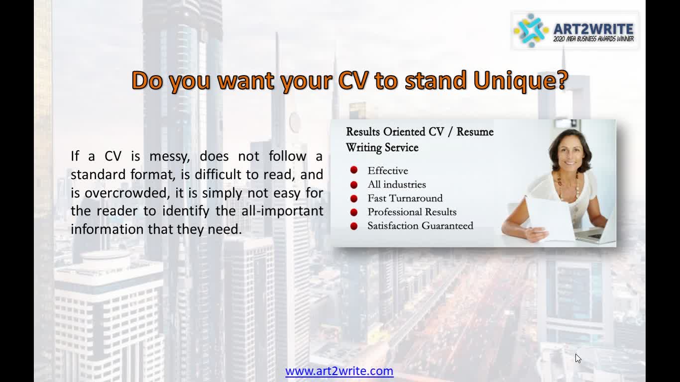 Top 3 Ways to Improve Your CV Righting Service - Art2write