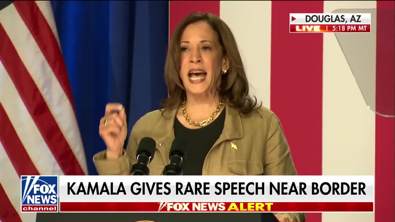 FULL SPEECH Kamala Harris delivers remarks from the border