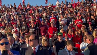 AVE MARIA At President Trump's rally Butler Pa