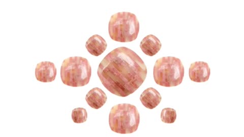 16mm Opal spiny oyster square cabochon pink color gemstone for Jewelry Making DIY