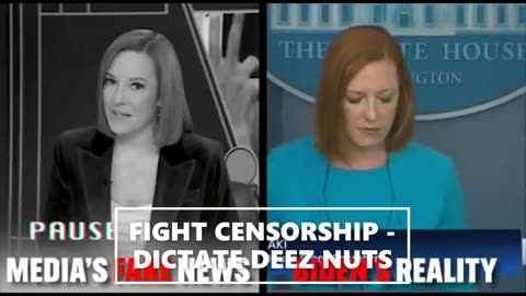 FIGHT CENSORSHIP - DICTATE DEEZ NUTS